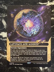 MTG EOS Borderless Stellar Sights 16 — Gemstone Caverns FR  — NM French - Picture 1 of 1