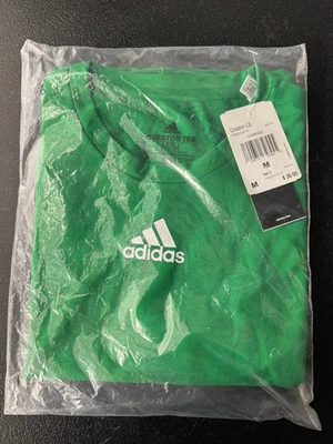 Adidas Creator Tee LS Green White M Medium Men's Shirt Long Sleeve - Image 1 of 4