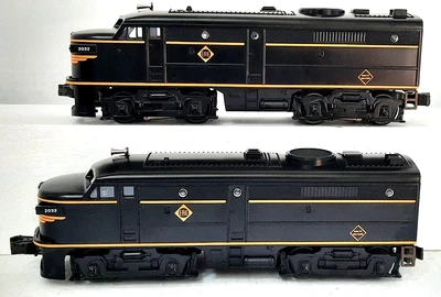 WILLIAMS~O GA~ERIE RAILROAD ~ A/A DIESELS ~ POWERED & DUMMY  #2032 ~ # 0-27 ALCO - Image 1 of 4