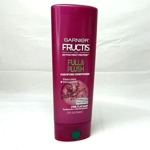 Garnier Fructis Full & Plush Fortifying Conditioner for Fine, Flat Hair 12Fl oz - Picture 1 of 3