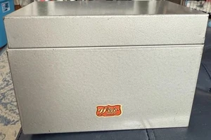 Vintage Weis Metal New Index Card Tin - Picture 1 of 8