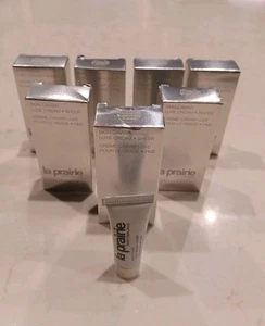 Lot Of 7 La Prairie Skin Caviar Luxe Cream Sheer Travel Size 5ml. 0.17 Oz. ! - Picture 1 of 4