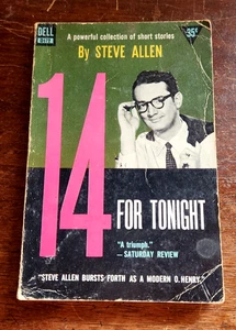 Steve Allen - 14 For Tonight (Paperback,  1955, Dell ) 1st Printing - Bild 1 von 4