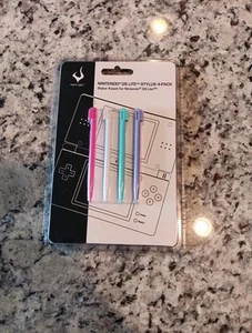 Nintendo DS Lite DSL 4-Pack Color Touch Stylus Pen Video Game Accessory Verge - Picture 1 of 2