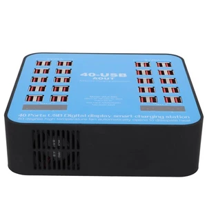 Multiport USB Charging Station WLX‑840 Phone Charging Hub 40 Port 200W For Cell - Picture 1 of 22