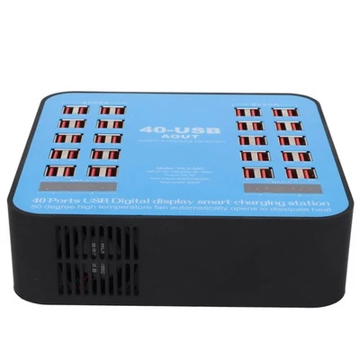 Multiport USB Charging Station WLX‑840 Phone Charging Hub 40 Port 200W For Cell - Image 1 of 4