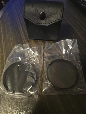 Japan Merkury Optics 58mm Camera Lens Set (FD, & PL) W/ Case  - Image 1 of 4