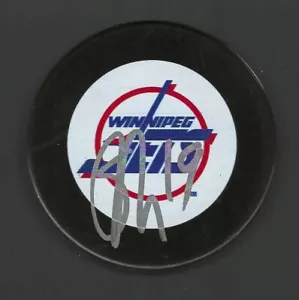 Shane Doan Signed Winnipeg Jets Puck Signed In Silver - Picture 1 of 1