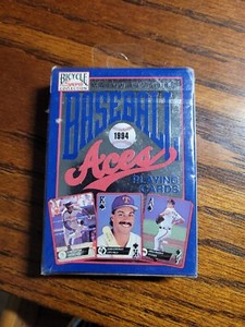 Bicycle Major League Baseball MLB 1994 Aces Playing Cards Sealed