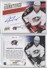 2012-13 Panini Prime Prime Signatures Gold /25 Andrew Joudrey #5 Rookie Auto RC
