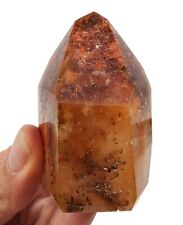 Dreamcoat Lemurian Crystal Polished Tower Brazil 128 grams