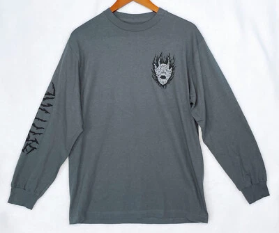 Camiseta Spitfire Camiseta Talla Mediana Hombre Manga Larga Gris Foto 1 de 4