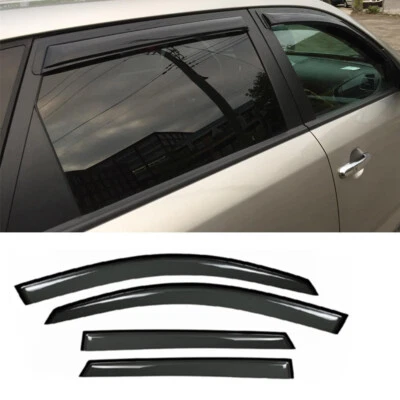 4pcs Sun Rain Deflector Guard Window Visor for 2011-2015 Kia Sorento - Image 1 of 4