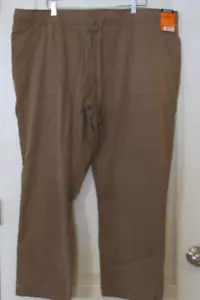 Buffalo David Bitton braune weiche Tencel-Ziehhose Damen Gr. XXL Neu mit Etikett - Bild 1 von 2