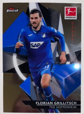 2020-21 Topps Finest Bundesliga Florian Grillitsch TSG Hoffenheim Card #44 - Image 1 of 2