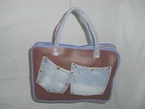 Schopper, Damentasche, Handtasche, Ledertasche, Nietentasche, echt Leder, Neu - Bild 1 von 3