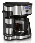 Hamilton Beach - Two Way Brewer Single Serve & 12 Cup Coffee Maker - 49980A