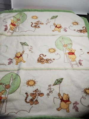 Manta polar Disney Baby Winnie The Pooh Tigger Piglet Kite Bee 30x40 Foto 1 de 4