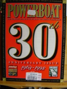 AMERICAN POWERBOAT MAG JULY 1998 3OTH ANNIVERSARY ISSUE BOAT MAGAZINE - Picture 1 of 3