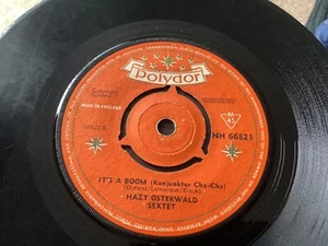 HAZY OSTERWALD SEXTET - ITS A BOOM/JOHN FLACK FROM TEXAS - UK POLYDOR 1961 RARE - Picture 1 of 4