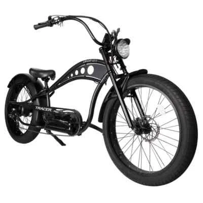 Bicicleta Eléctrica 26" Fat Tires 750W Cruiser 48V Shimano 7 Velocidades Chopper e-Bike Foto 1 de 4