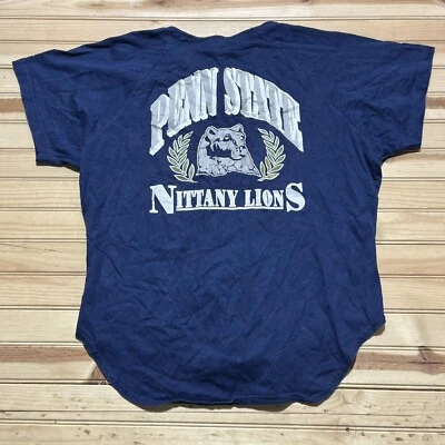 Camiseta deportiva de béisbol universitaria vintage de los 80 90 Penn State Nittany Lions talla XL EE. UU. Foto 1 de 4