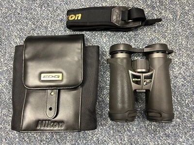 Nikon EDG II 7x42 Binoculars Gen 2 with Case Strap Caps - Excellent Condition - Image 1 of 4