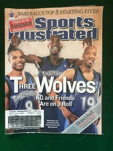 Sports Illustrated Magazine March 1, 2004 - Features 3 (Timber) Wolves on Cover - Bild 1 von 2