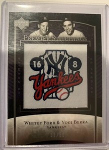 2007 Upper Deck Premier Stitchings #86 W.Ford/Y.Berra 31/50