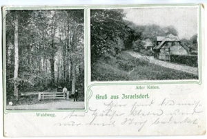 AK Israelsdorf, Alter Katen, Foresthaus, presso Lubecca, Kücknitz 1910 - Foto 1 di 2