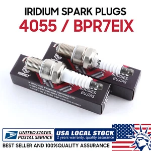 8Pcs NEW Iridium Spark Plugs 4055 BPR7EIX Fit For Alfa Romeo Spider Milano US - Picture 1 of 18