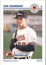 1991 Line Drive AA #246 Ken Shamburg
