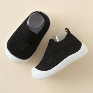 Summer Girls Baby Boys Toddler Anti-Slip Soft Rubber Sole Sock Shoes Size US - Picture 1 of 14