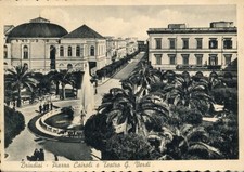 Cartolina Puglia Brindisi Piazza Cairoli Viaggiata
