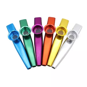 Aluminium Legierung Kazzoo Kazoo aus Metall Musik InstrumentYRTY Hz.YR - Bild 1 von 5