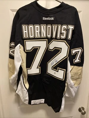 Patric Hornqvist autographed Pittsburgh Penguins Reebok Home Jersey! COA! - Image 1 of 4