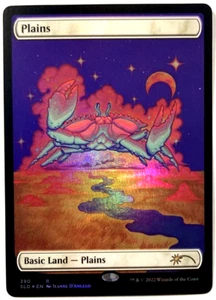 MTG Plains *FOIL* Secret Lair Drop 390 NM - Picture 1 of 6