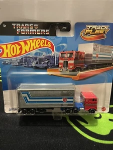 HOT WHEELS - TRACK FLEET - OPTIMUS PRIME TRANS FORMERS - Picture 1 of 2