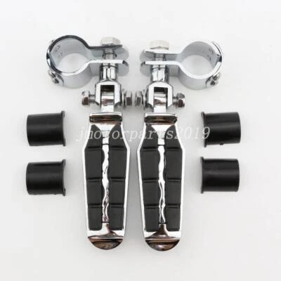 2 clavijas de pie de motor Gurad montaje de pedal para Suzuki Intruder VS 750 1500 1400 800 Foto 1 de 4