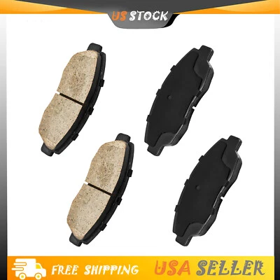 for Acura EL Honda Insight Accord 1996-2011 Civic Front Ceramic Brake Pad Kit - Image 1 of 4