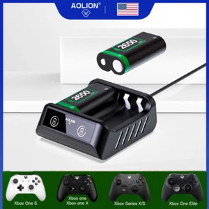 2Pcs Xbox Series X/S Xbox One Rechargeable Controller Battery Pack For Microsoft - Picture 1 of 13