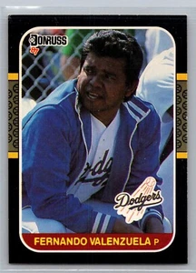 Fernando Valenzuela - Los Angeles Dodgers - 1987 Donruss Baseball Card #94 NM - Picture 1 of 2