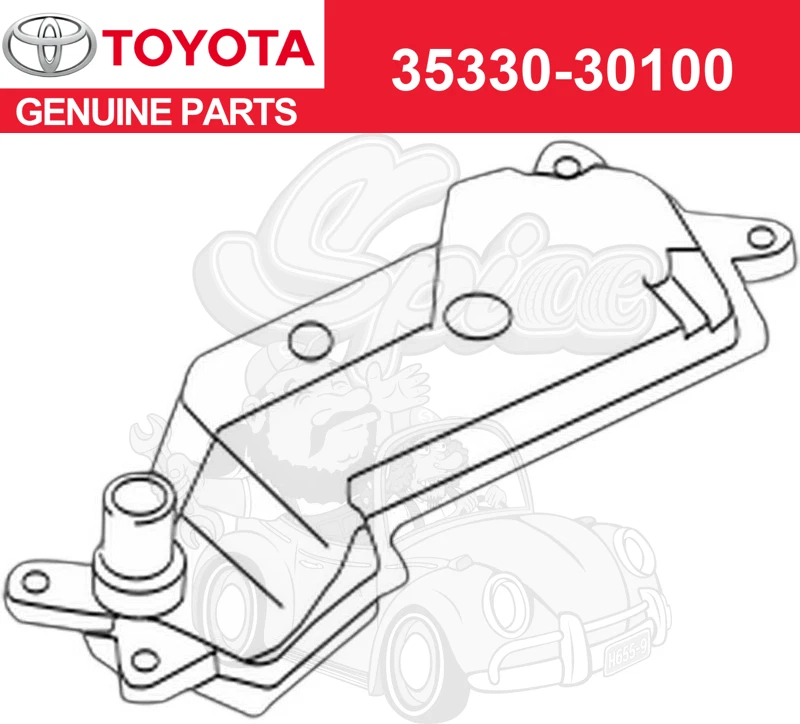 丰田皇冠雷克萨斯 GS450h LS600h 原始设备制造商正品滤油器 35330-30100 — 第 1/1 张图片