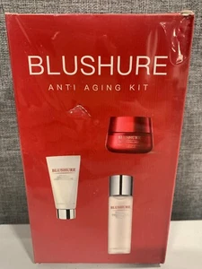 Blushure Facial Skin Care Set, with Face Cleanser, Toner, Anti Aging Cream - Picture 1 of 1