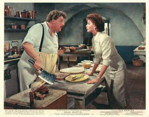Ten Thousand Bedrooms original lobby card Anna Maria Alberghetti Walter Slezak