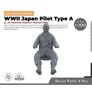 SSMODEL SSPR100600A 1/100 WWII Japan Pilot Type A - Bild 1 von 3