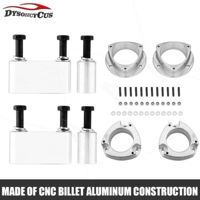 Alum 3" Lift Spacers + 2" Rear Trailing Arm Spacers for Subaru Forester 98-08 - Imagem 1 de 4