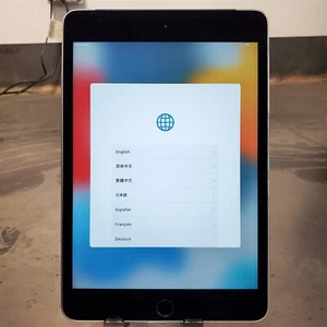 Apple iPad mini 4 128GB A1550 7.9" Wi-Fi+Verizon Unlocked Bat. 89% Scratches #11 - Picture 1 of 12