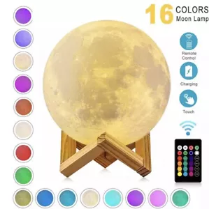 moon lamp 18cm - Picture 1 of 1