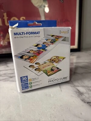 VuPoint Solutions ACS-IP-P20-VP-BX2 Color Cartridge for Photo Cube 36prints New - Image 1 of 3